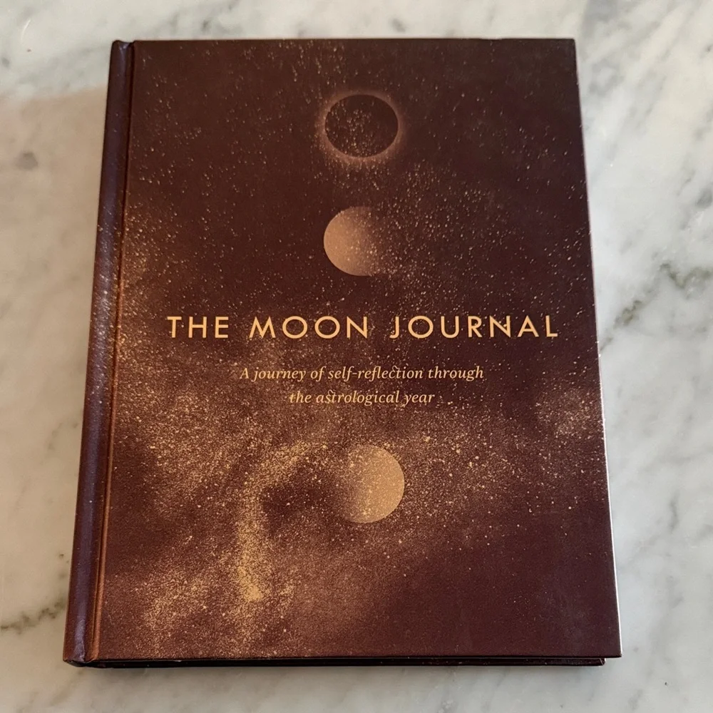 The Moon Journal - Brown and Gold